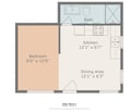 Hydrangea cottage Living Layout